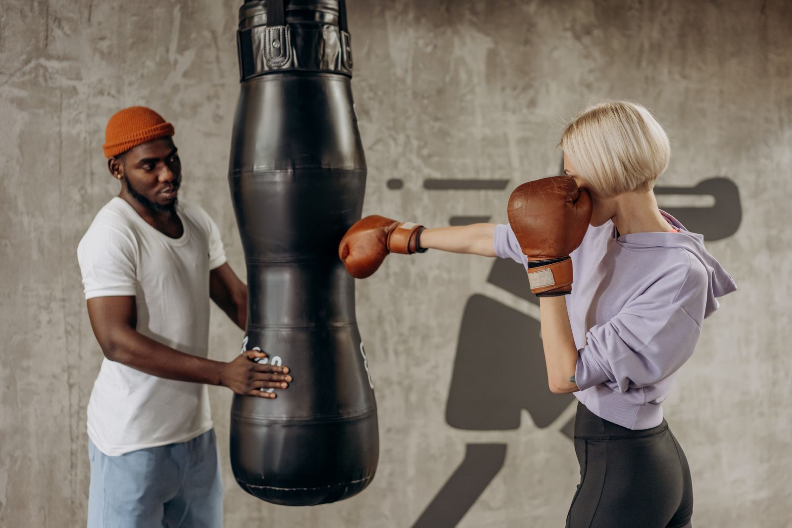 Member boxing workout