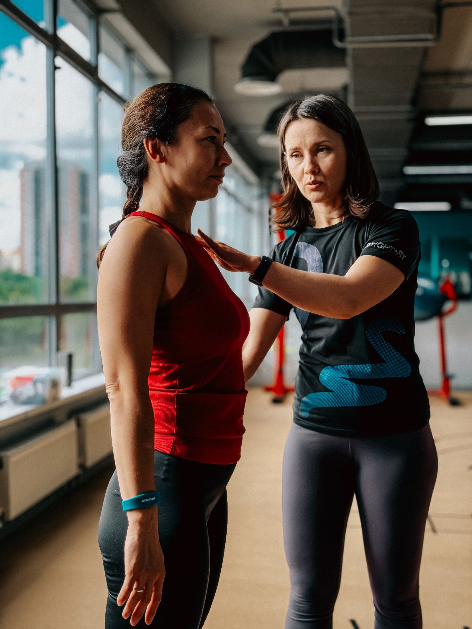 Ladies trainer portrait